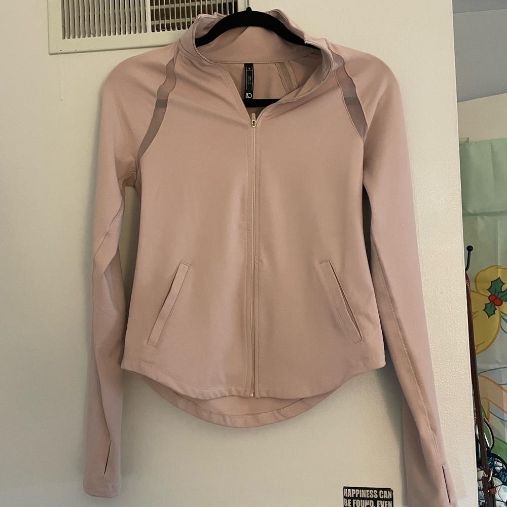 LLD: Rosey Pink Workout ZipUp (M)